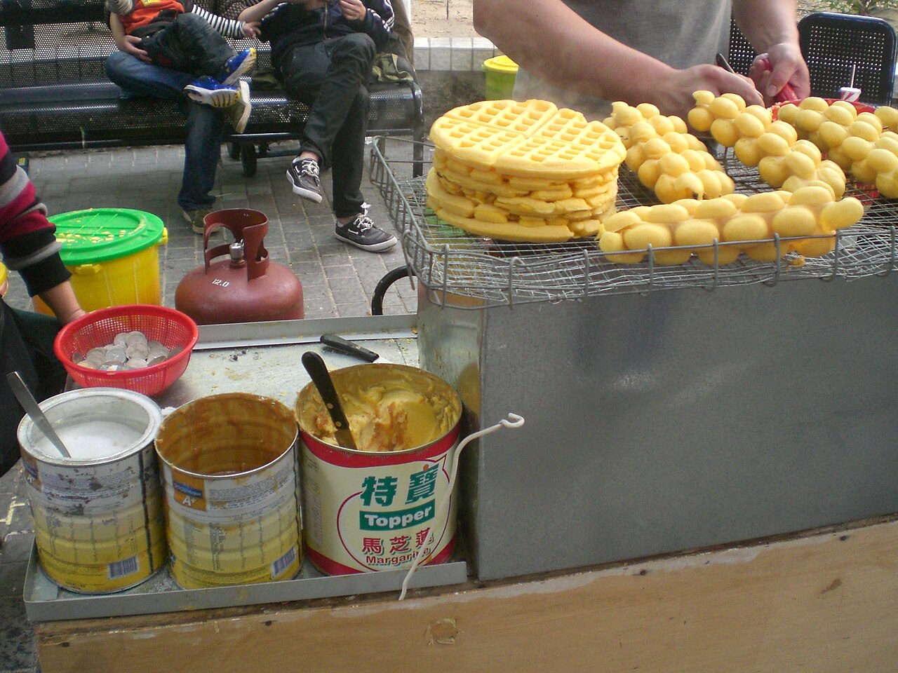 香港雞蛋仔真實照片